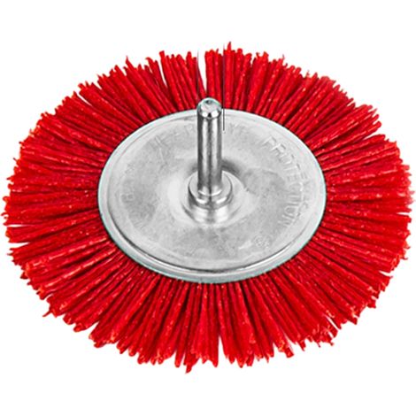 Brosse circulaire 6 mm x ø100 nylon - Brosse circulaire 6 mm x ø100 nylon - Brosse circulaire 6 mm x ø100 nylon (1/5)