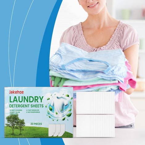Washcloths for convenient cleaning and effective stain removal, gentle on textiles and with a long-lasting fragrance – 30 pieces (1/5)
