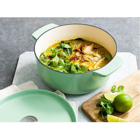 Casseruola in ghisa smaltata KitchenAid pistacchio 5,2 L