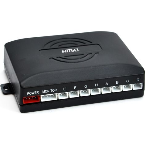 Unidad de control de sensores de estacionamiento de 8 sensores LED/zumbador amio-01573