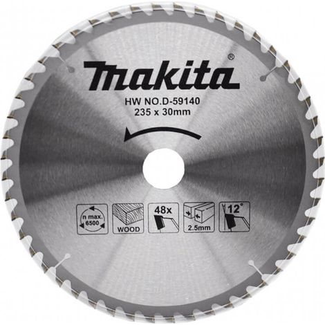 Lame de scie Makita 235x2 5x30 0 mm Z48 12°
