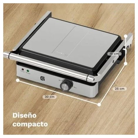 Parrilla eléctrica Grunkel grl-extreme 2000W superficie antiadherente (1/2)