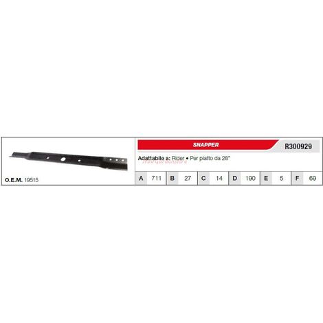 SNAPPER cuchilla para tractor cortacésped R300929