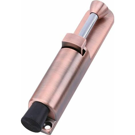 Butée de porte à ressort, support de porte en alliage de zinc, installation à ressort, actionné par pédale, butée de porte à levier adaptée à l'intérieur et à l'extérieur (1/3)