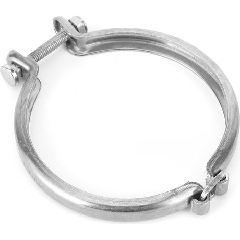 Collier de serrage en acier inoxydable pour échappement de turbine, compatible avec les turbocompresseurs HY35, He351CW et HE341. (1/5)