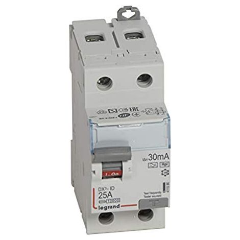 Interruttore differenziale P 302 2P 25A 0.03A Tipo F (HPI) SERIE DX3 411590