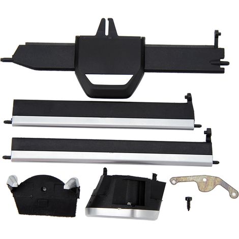 Clip di ventilazione con linguetta di controllo centrale, uscita sinistra, finitura cromata per Serie 3 G20 G21 Serie 4 G22 G23 G26