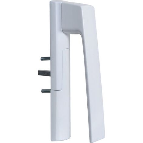 Poignée interieure SARENA 20° DS7058 pour coulissant aluminium blanc RAL 9010 gauche - LA CROISEE DS
