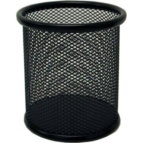 Bismark porte-crayon à grille ronde noir