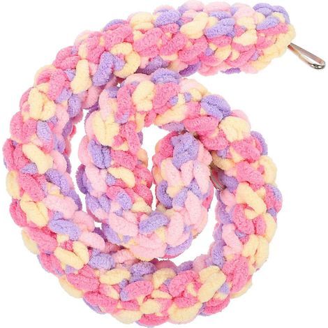 Spielzeug für Käfighamster, robustes Spielzeug für Gleithörnchen, interessantes Spielzeug für Meerschweinchen, Rattenzubehör – 60 x 4 x 4 cm – Bunt (1/4)