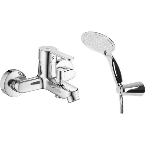 Grifo de bañera con mezclador monomando Sion Cromo GME (1/2)