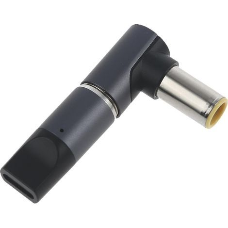 100-W-Universal-Laptop-Ladegerät, magnetischer USB-C-Anschluss (weiblich) auf 7,9 x 0,9 mm Netzteil (1/4)