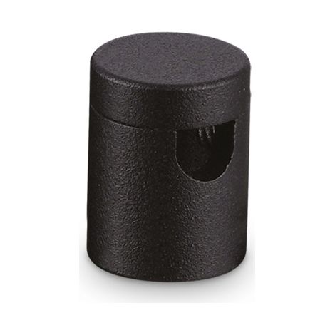 Supporto Distanziatore Cavo Metallo Nero 14X16Mm (1/2)