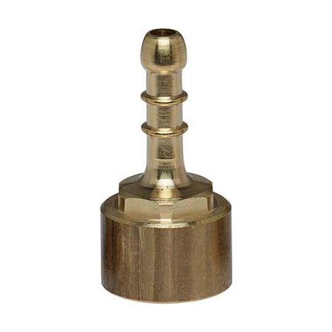 PORTAGOMMA GPL DRITTO FILETTO FEMMINA - OTTONE MM 10 1/2F- 10 pezzi