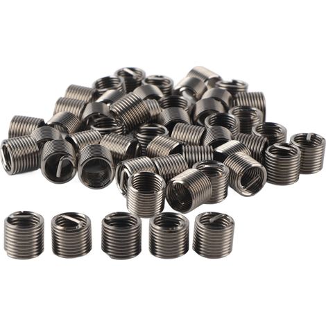 50 inserts M10x1.251.5D, mâle femelle réducteur, écrou de réparation en acier inoxydable, outil de fixation pour filetage (1/5)