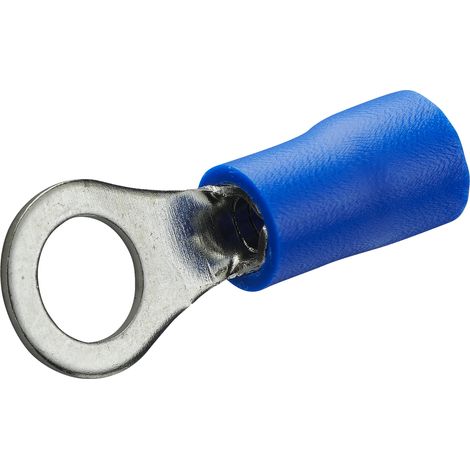 DEBFLEX - COSSE A OEILLET PRE-ISOLE Ø 5 MM BLEU SACHET DE 10 - 711016
