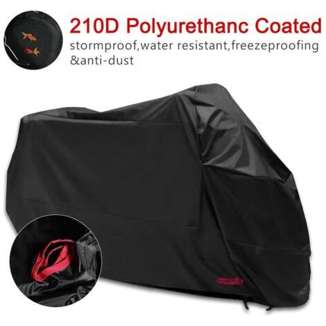 Housse de moto housse imperméable en polyester (245105125cm)