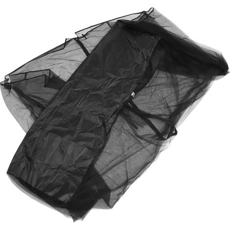 Moustiquaire pour Fauteuil Suspendu en Polyester Noir, Résistante (1/5)