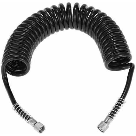 Tuyau à air pour aérographe à ressort en PU, avec raccords standard 1/8", 3M (10\') (1/5)