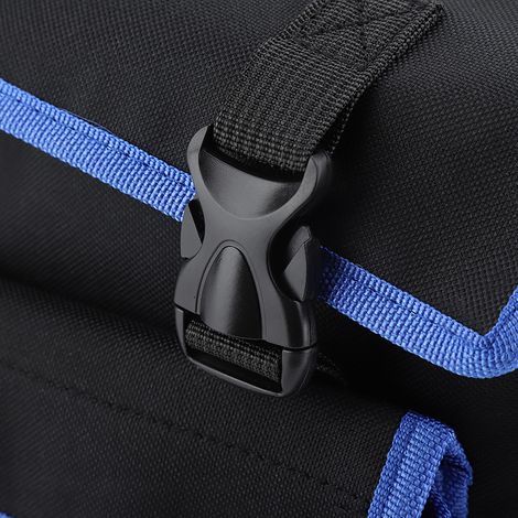 Werkzeugtasche für Elektrowerkzeuge – 1 Stück mit praktischen Innentaschen – Strapazierfähiges Oxford-Gewebe – Blau – 35 cm (1/5)