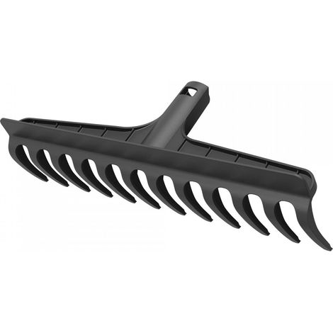 Cellfast Cabezal de rastrillo Universal cellPRO, Resistente Cabezal de Repuesto de plástico Duradero, fácil y rápido, Rango de Ancho de Trabajo de 412 mm, 12 Dientes