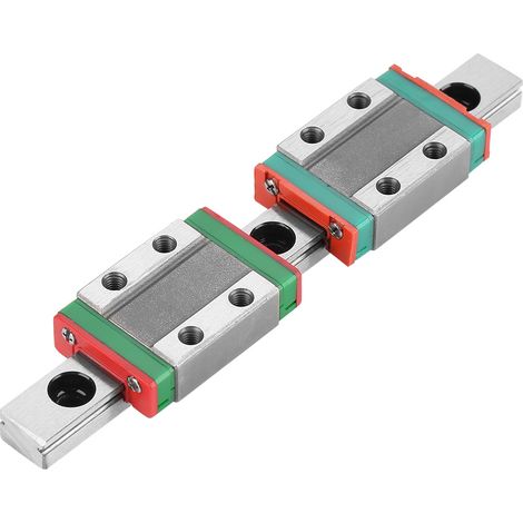 MGN9B 100mm Linearführung mit 2 Gleitblöcken, 9mm Präzisionsführung für CNC. (1/5)