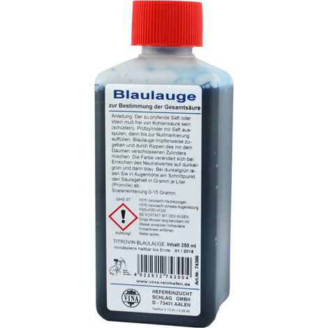 Vina Titrovin Blaulauge 250 ml Wein- und Obstverarbeitung