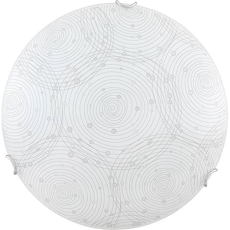 Plafonnier verre 40 cm LED 18W blanc Andra Rabalux (1/3)