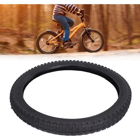 Pneu extérieur de vélo de montagne enfant 20x2.4, motif carré haute pression 280KPa pour équilibre et cyclisme (1/5)