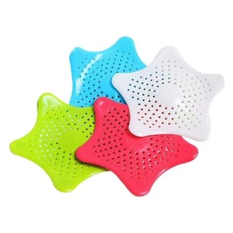 Sollbry Filtre d'évier en forme d'étoile pour salle de bain, filtre de vidange, couvercle de siphon, bassin. (1/3)