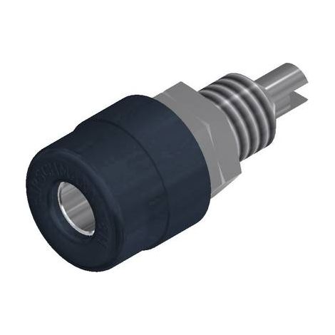 Douille banane Ø de la broche: 4 mm Hirschmann Test & Measurement BIL 20 930176100 noir 1 pc(s) (1/2)