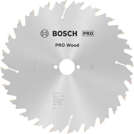 Bosch PRO Wood Circular Saw Blade 250 x 3.2 x 30 mm T24 2608640680