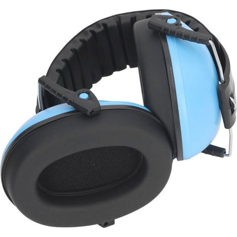 Jeffergarden Casque antibruit de protection auditive NRR 21 dB, protection auditive industrielle pour le travail et le tir, bleu (1/5)
