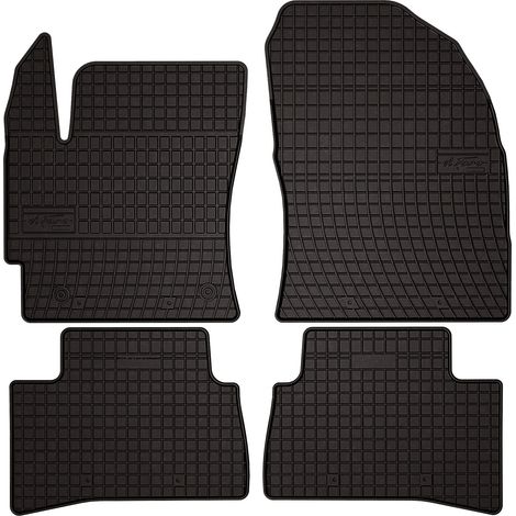 Alfombrillas de goma para Toyota Corolla Cross SUV, FWD (2022-) - negras, ajustadas (1/5)