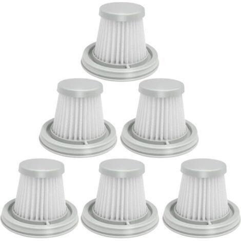 6er-Pack HEPA-Filter, kompatibel mit dem kabellosen, waschbaren Staubsauger Xiaomi Mijia Handy Home Car Mini – Ersatzteile (1/5)