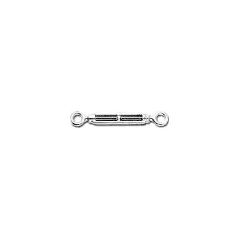 ORECA - 1 TENDITORE A VITE CON 2 OCCHIELLI IN INOX 14,5 X 2 mm