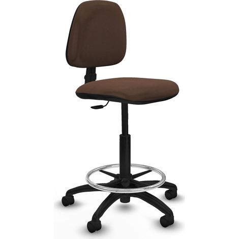 Silla de Oficina Piqueras y Crespo B0001RN Marrón oscuro Alta