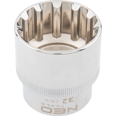 Bussola scanalata da 1/2", 32 mm