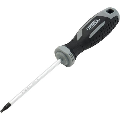 Draper T15X100MM TX-Star Soft Grip Screwdriver - Precision Phillips Screwdriver for Professional and DIY Use