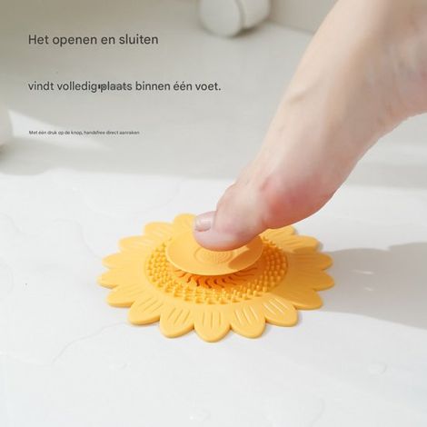 Set mit 2 Silikon Abflussdichtungen, geruchs und insektenabweisende Abflussabdeckungen für Bad, Spüle und Küche (1/4)