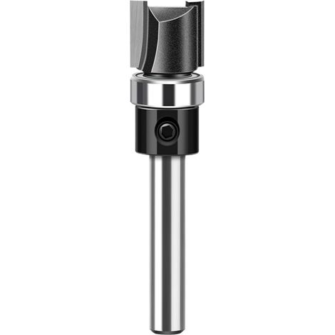 1 pièce 6mm 1/4 "vástago Rodamiento Broca pour Enrutadora Recta (1/5)