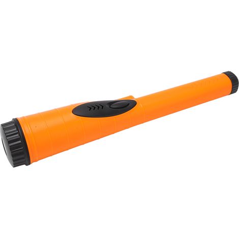 Hochempfindlicher, tragbarer 360°-Metalldetektor, wasserdicht, orangefarben (1/5)