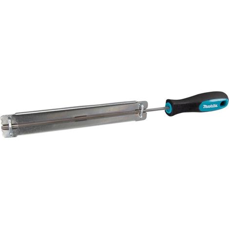 Makita Feilenhalter mit Feile 4,0mm Rundfeile + Kettenmesslehre D-70948 (1/5)