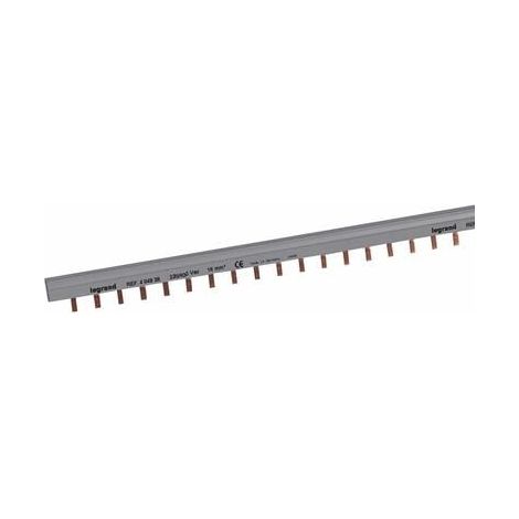 Peigne d'alimentation 2P HX³ traditionnel pour bornes à vis - longueur 56 modules - 404939