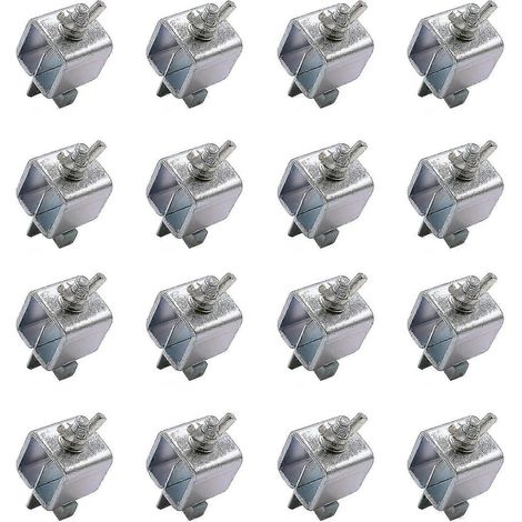 Lot de 16 pinces de soudage bout à bout en acier, pour soudage par points, compatible avec le soudage automobile. (1/4)
