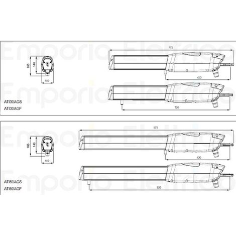 came motoréducteur ati 230v ati50ags 801mp-0180 (1/3)