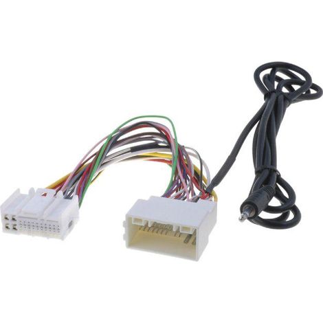 Cable Adaptateur AUX Jack compatible avec Hyundai H1 H300 IX35 Kia Sportage ap2010