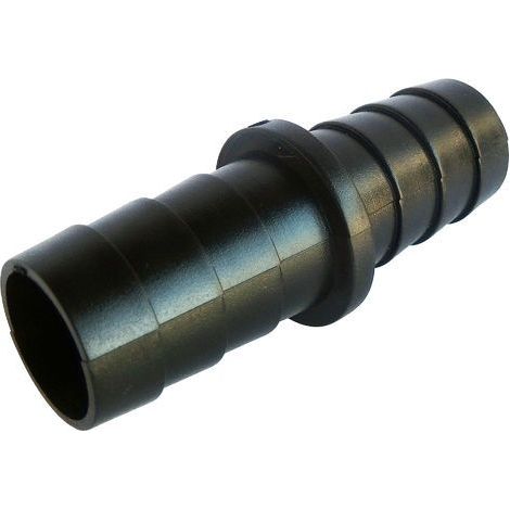 Raccord de jonction droit pour tuyau d'évacuation 18/23 mm et 18/25 mm – En plastique pour connexion durable – Vidage machine à laver (1/3)