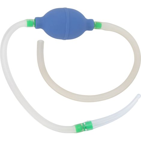 Seringue lavement silicone portable, kit réutilisable douche anale homme femme, santé à domicile (1/5)