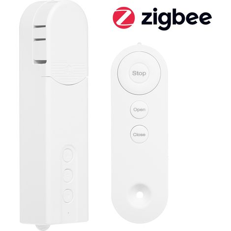 LIFCAUSAL Moteur d'entraînement de stores motorisés Contrôle ZigBee Chaîne intelligente Rouleau Contrôle par application Minuterie d'ombrage avec télécommande (1/5)